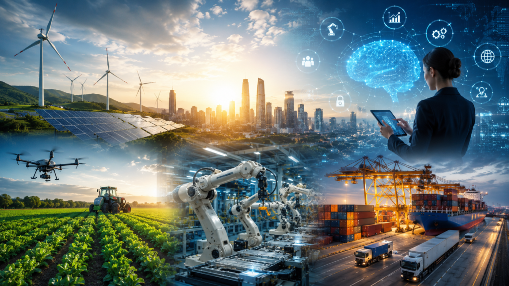 Market Sectors Leading Future Growth